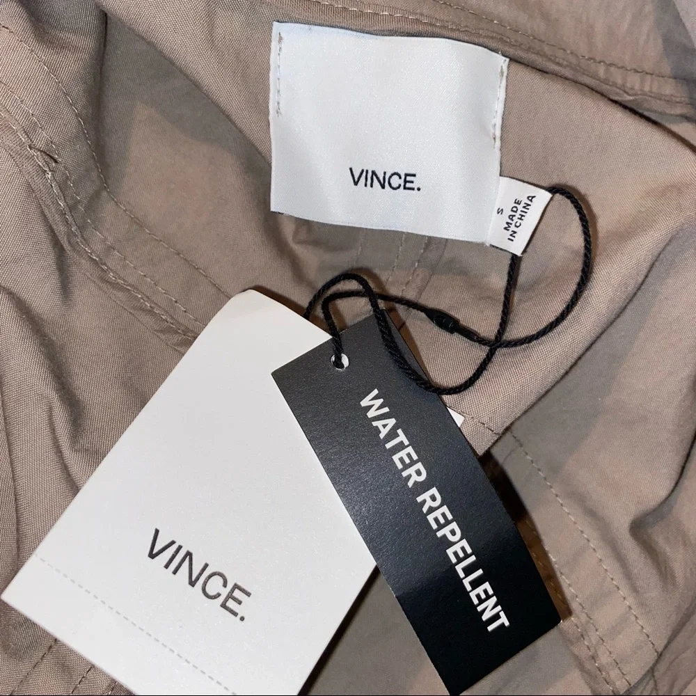 Nwt Vince Short-Sleeve Hooded Anorak Jacket Sz S - Picture 5 of 7
